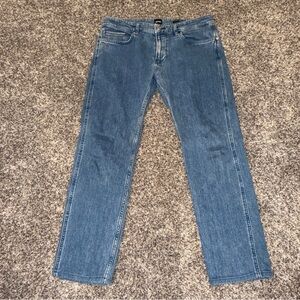 Hugo Boss Jeans Canadian Denim Finest Italian Fabric Stretch Men’s 32x26 Blue